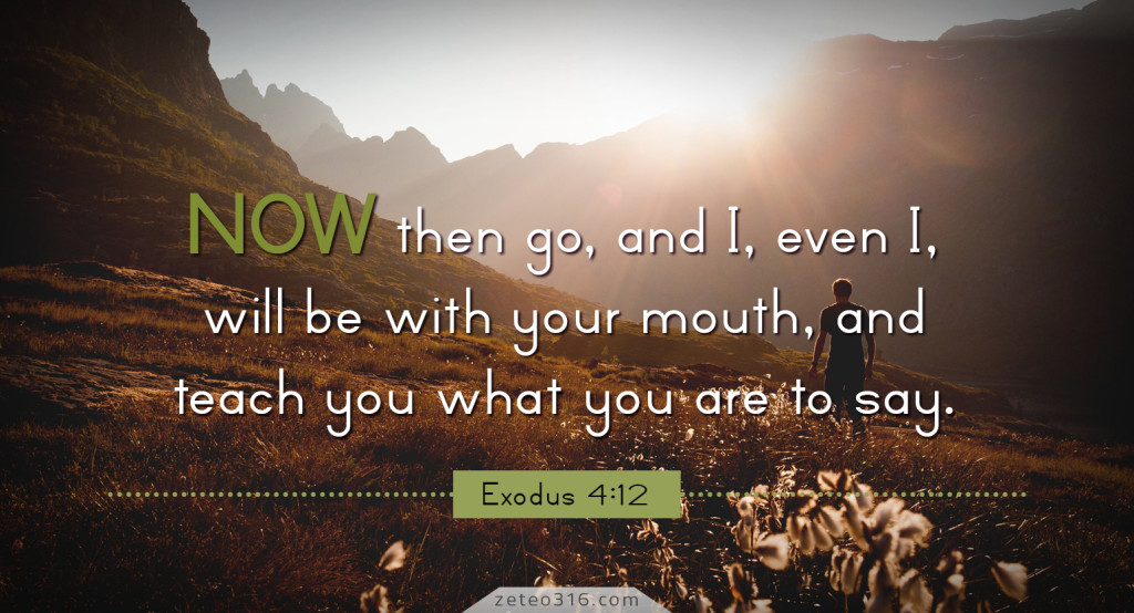 Exodus 4:12