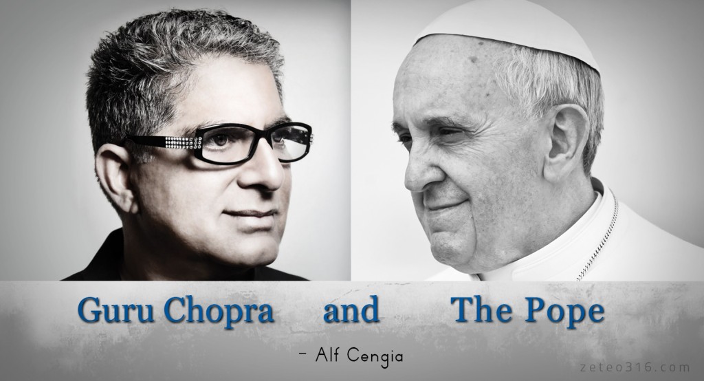 Guru Chopra and the Pope