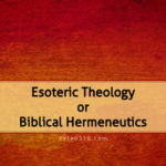 esoteric theology