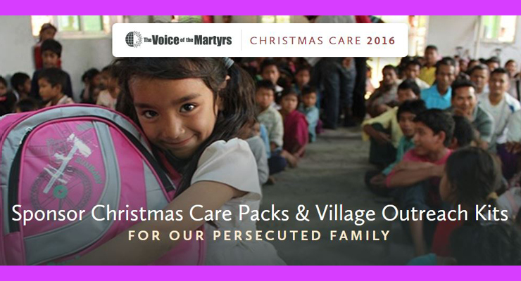 Voice of the Martyrs Christmas Care