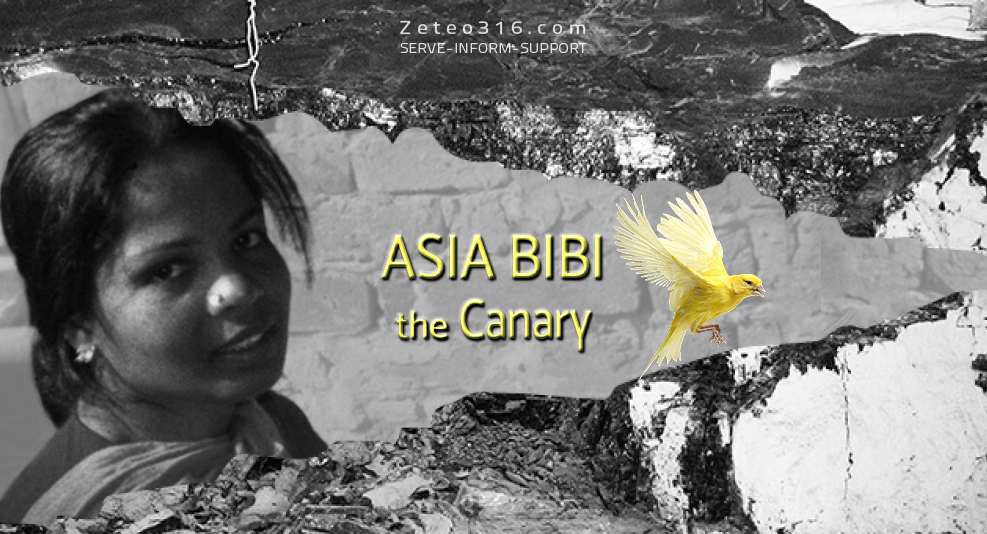The West should be concerned that Asia Bibi is also the Canary in the Coal Mine.
