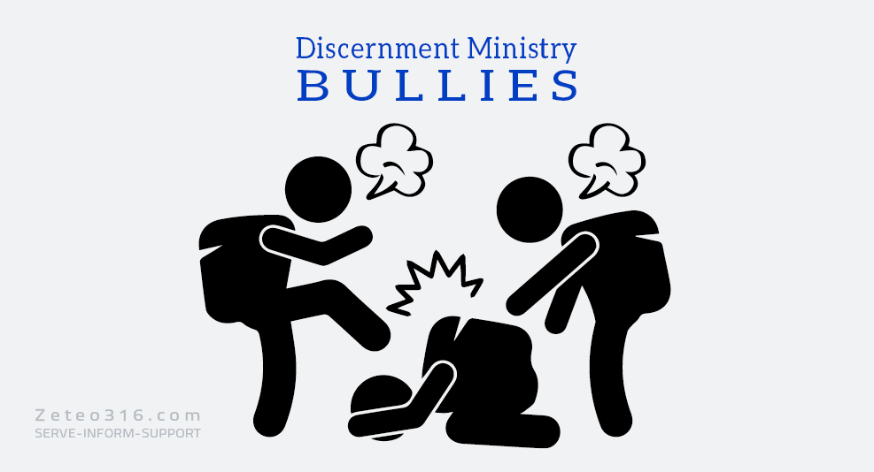 Don't get me wrong, we all need discernment. I have a love-hate relationship with certain Discernment Ministries.