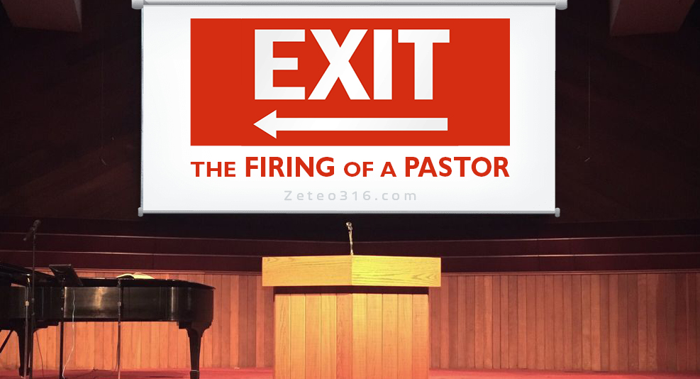 At the time of writing this column there has been a lot of controversy over the firing of a popular pastor. This has come after years of allegations against him, his church.