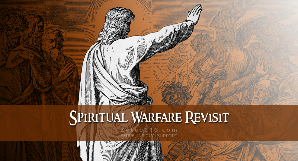 Spiritual warfare - God's Word is our defense against Satan's attacks