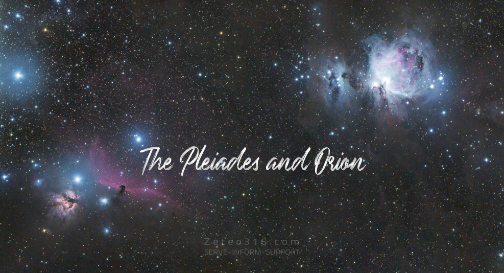 God has ultimate control over the Pleiades and Orion.