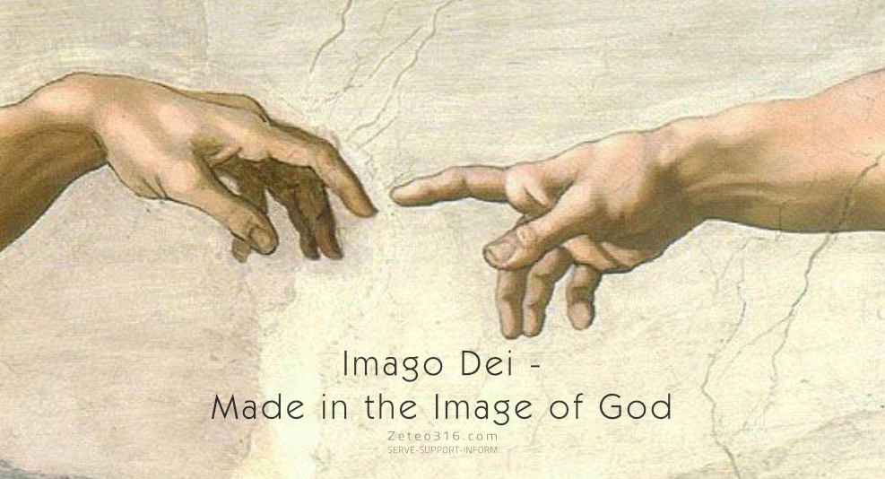 Imago Dei means made in the image of God.